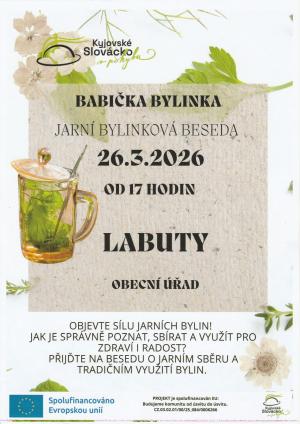 jarní byliny v přírodě