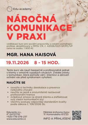 vzdělávací kurz pro profesionály