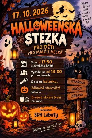 strašidelná výprava v přírodě